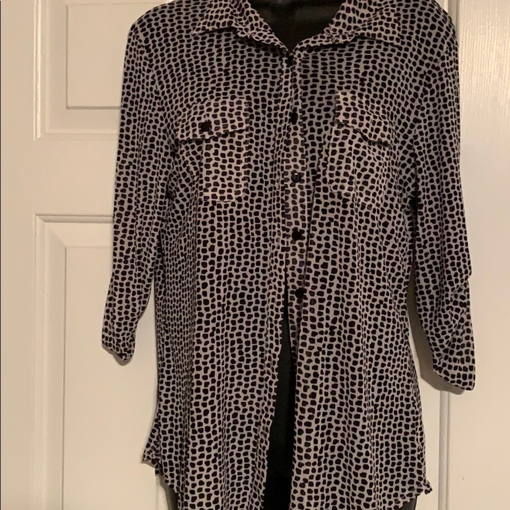 Colored button up shirt